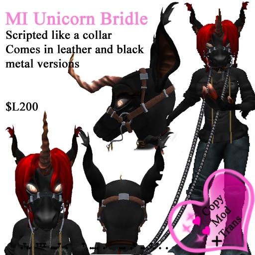 MI Unicorn Bridle (Box)