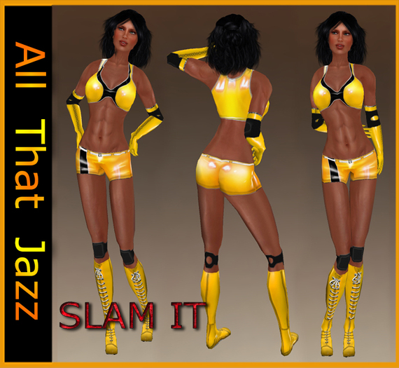 ! All that Jazz - Slam It Yellow *BoM*
