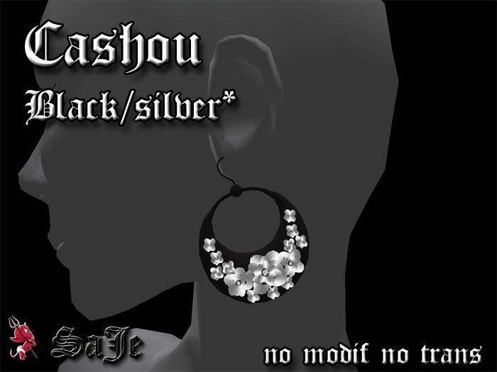 *SaJe* Cashou Black/silver*
