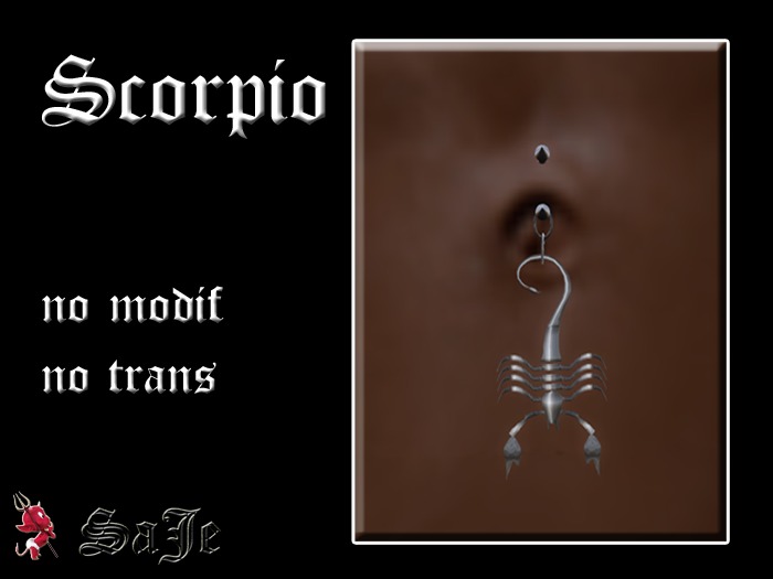 *SaJe* Scorpio belly