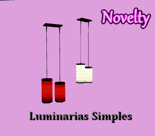 Luminarias Red/White