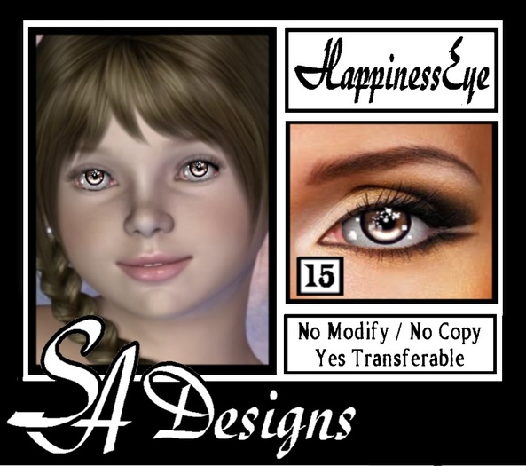 SA Designs - Happiness Eye 15