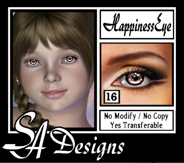 SA Designs - Happiness Eye 16