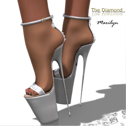 :: Masha :: The Diamond Marilyn / WHITE