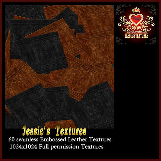 <JT>Embossed Leather Textures