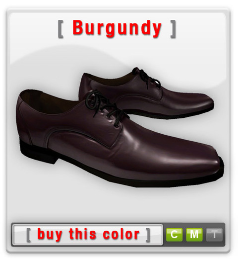 Formal Shoes - Devon - Burgundy