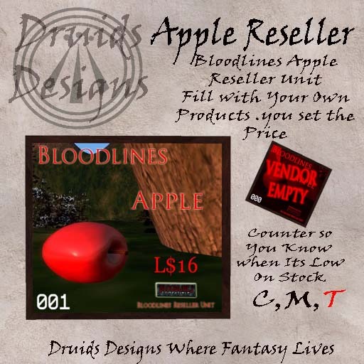 Bloodlines Red Apple Reseller 