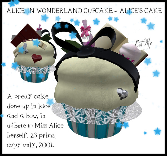 Alice in Wonderland Cupcake: For Alice