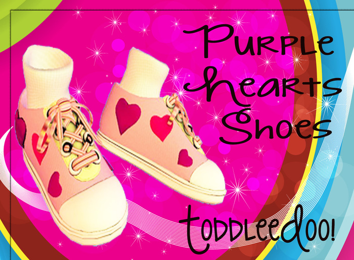 ~TM~ Purple Hearts Shoes