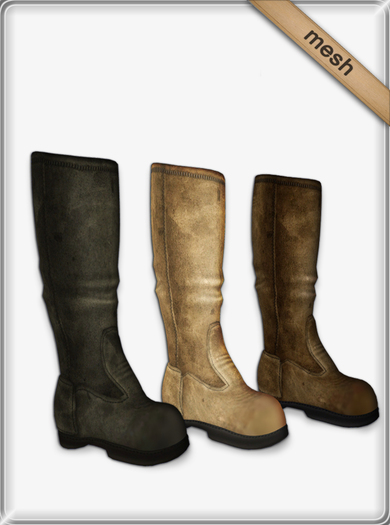 *Crazy* Republica Boots  - Mesh - Resizable