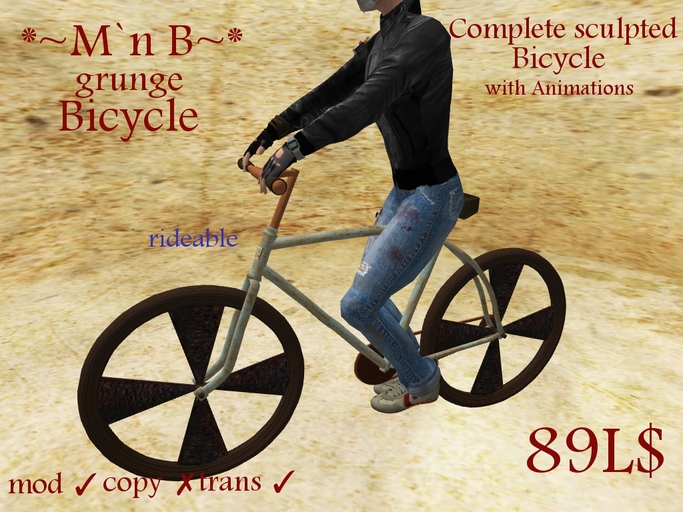 *~M`n B~* grunge Bicycle (Box)