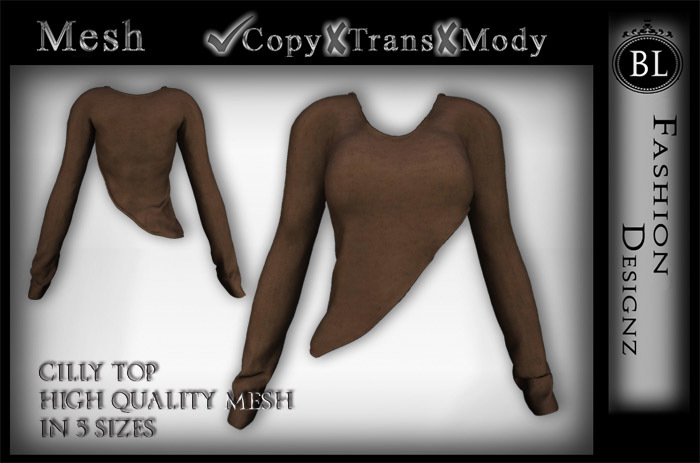 BL Designz - Chilly Top (brown)