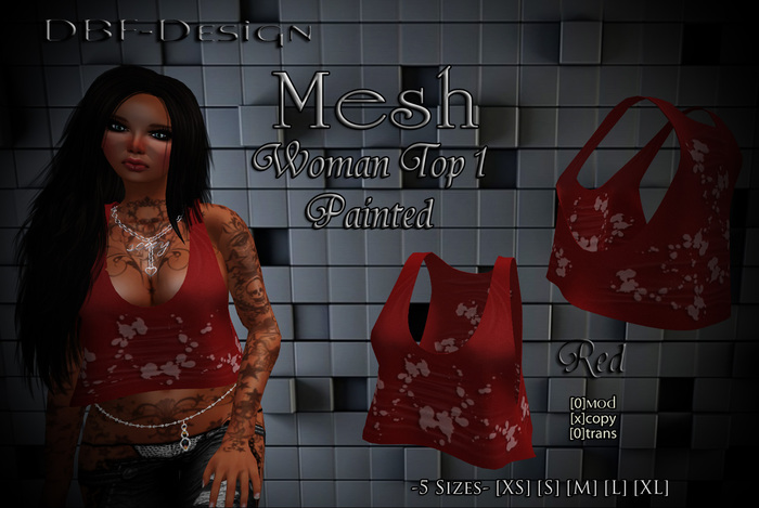 DBF-Design-WomanMeshTopPaintedRed