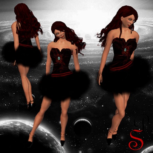 *PKs* Red Short Dress