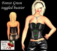 S.R.D. TOGGLE BUSTIER FOREST GREEN 