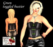 S.R.D. TOGGLE BUSTIER GREEN