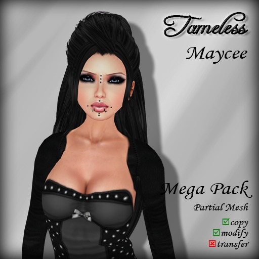Tameless Hair Maycee (MESH) - Mega Pack