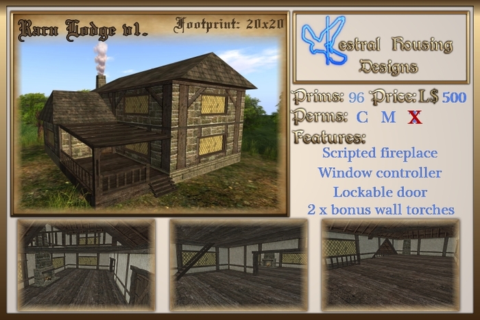 Kestral Housing Designs - Rarn Lodge v1.