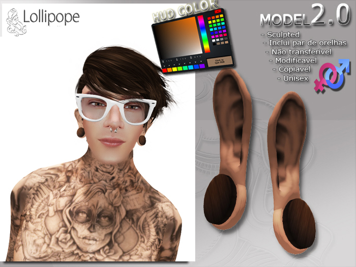 Stretched ears MADEIRA F