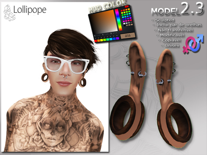 Stretched ears LP 2.3  madeira FP