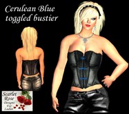 S.R.D. TOGGLE BUSTIER CERULEAN BLUE
