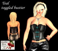 S.R.D  TOGGLE BUSTIER TEAL