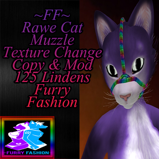 ~FF~ Raawr Cat Muzzle (Texture Change)