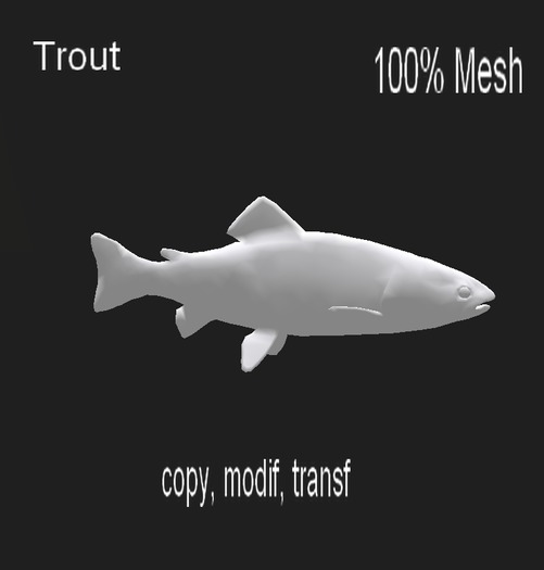 <hs> TROUT 100% Mesh ( Full Perm ) 