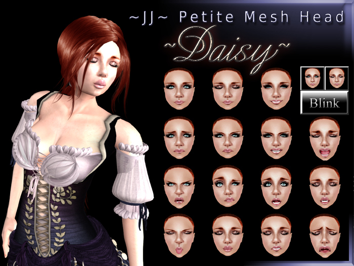 ~JJ~ Petite Head ~Daisy~