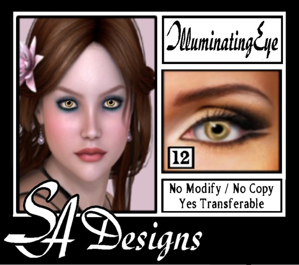 SA Designs - Illuminating Eye 12