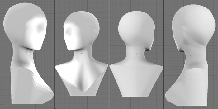 Female bust.001 10PACK