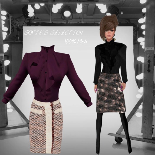 <S> Mesh Glamour Outfits