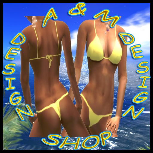 Summer* Beach Bikini Yellow (box)