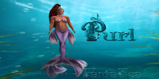 FantaSea's Purl Mermaid - Purple