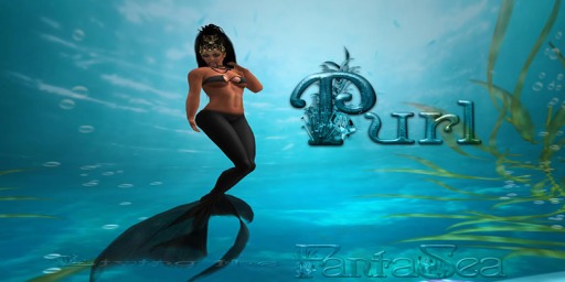 FantaSea's Purl Mermaid -Black