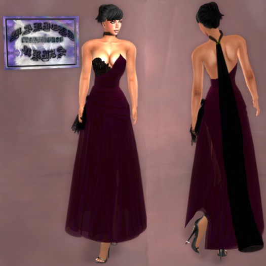 M.U PLUM DRESS