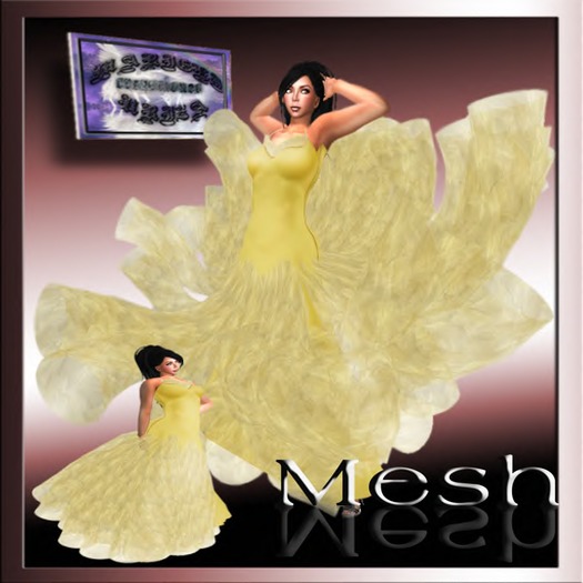 M.U GOLD DRESS