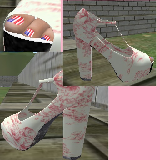 Mesh_Flag Shoes