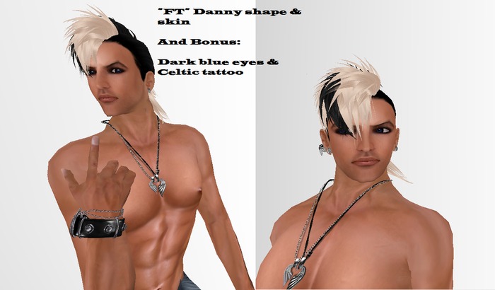 ~FT~ Danny shape & skin + bonus (eyes and tattoo)