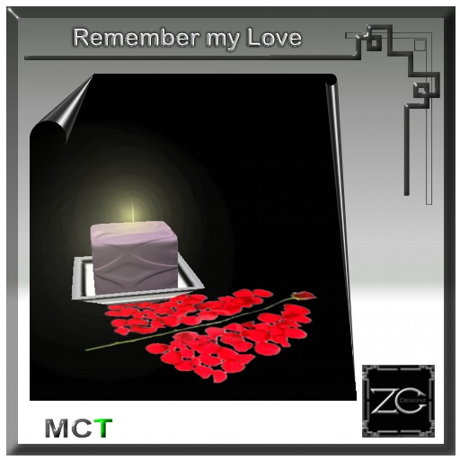ZC 1 PRIM IMPACT - Remember my Love Candle Plum