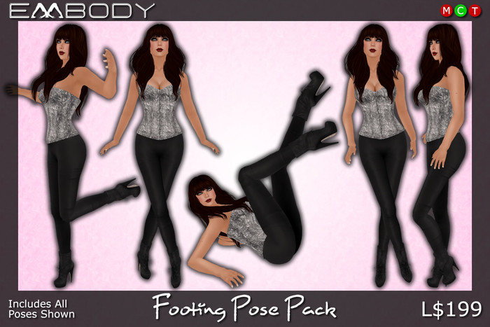 Embody 5 Pose Pack F FOOTING