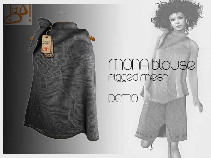 !gO! Mona blouse -DEMO-