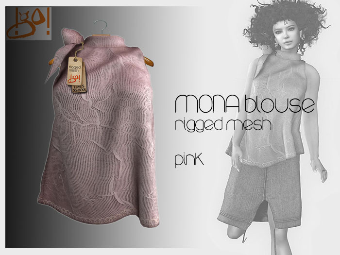 !gO! Mona blouse -pink-