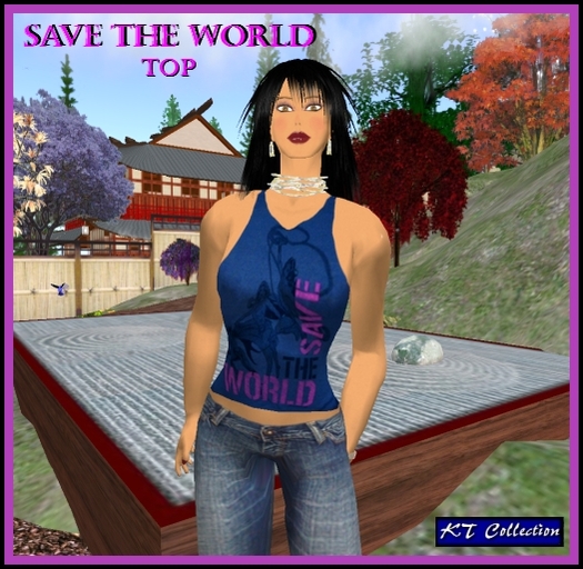 SAVE THE WORLD Top