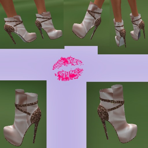 Mesh Chelsea Stiletto Ankle Boots