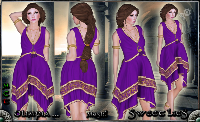 *** PROMO *** Olimpia Purple Outfit - Sweet Lies :