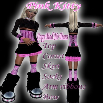 Second Life Marketplace - *SE* Pink Kitty