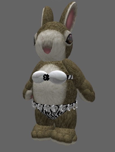 Tiny Cham Couture - Zebra Bikini