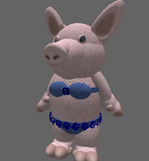 Tiny Cham Couture - Blue Bikini