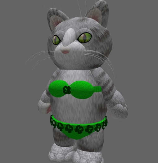 Tiny Cham Couture - Lime Green Bikini